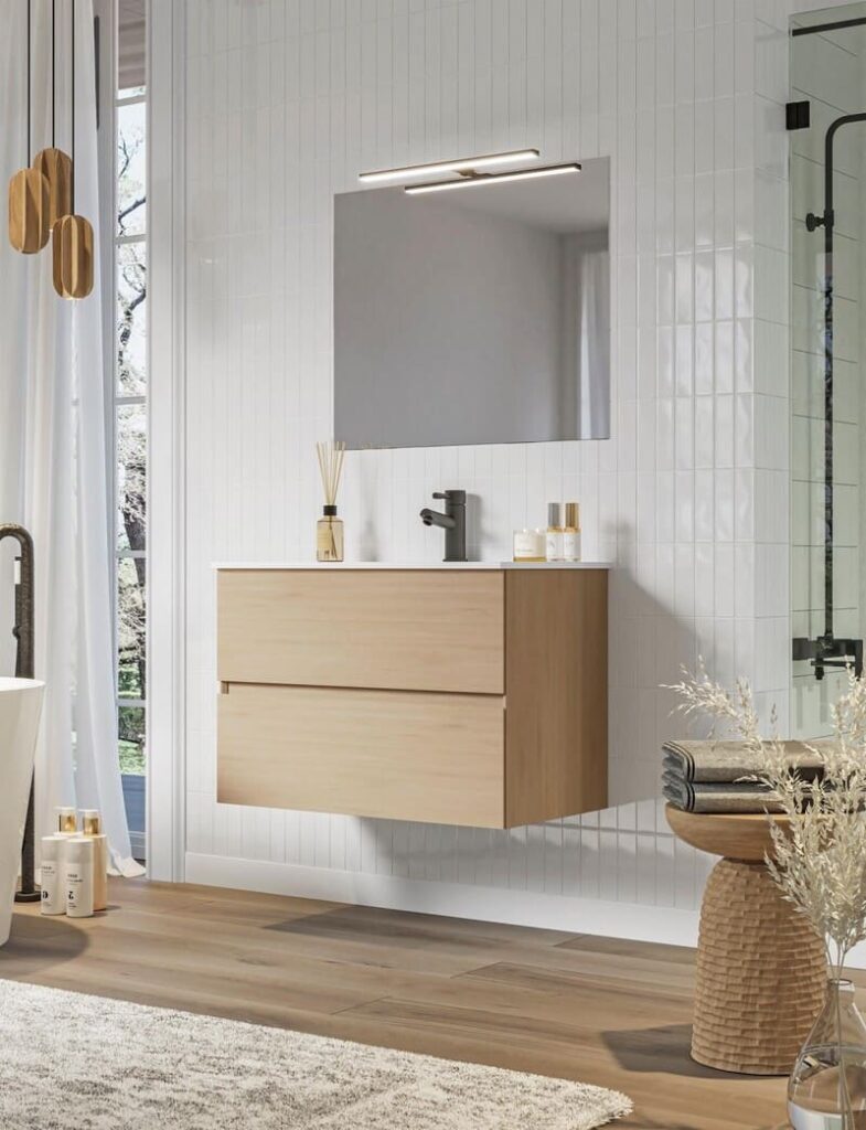 Baños blancos: La fusión perfecta entre lo clásico y lo moderno