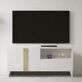 Bajo TV 140 Puzzle-Blanco_Muebles La Goleta